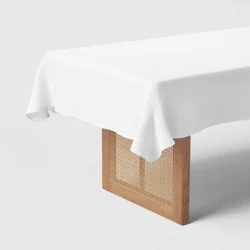 120"x60" Tablecloth White - Threshold™