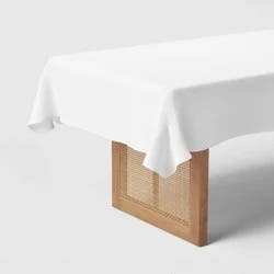 120"x60" Tablecloth White - Threshold™