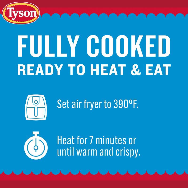 slide 6 of 13, Tyson Popcorn Chicken - Frozen - 25oz, 25 oz