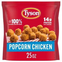 Tyson Popcorn Chicken - Frozen - 25oz