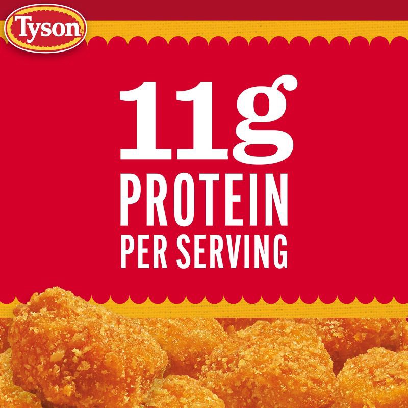 slide 3 of 7, Tyson Cheesy Popcorn Chicken - Frozen - 25oz, 25 oz