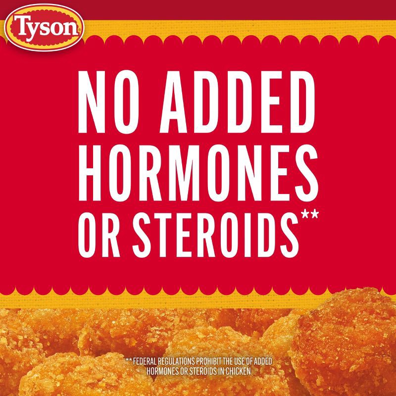 slide 5 of 7, Tyson Cheesy Popcorn Chicken - Frozen - 25oz, 25 oz