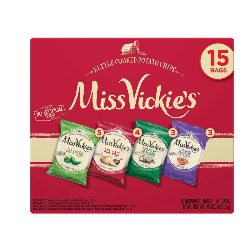 slide 2 of 6, Frito-Lay Miss Vickies Mix Variety Pack - 15oz, 15 oz