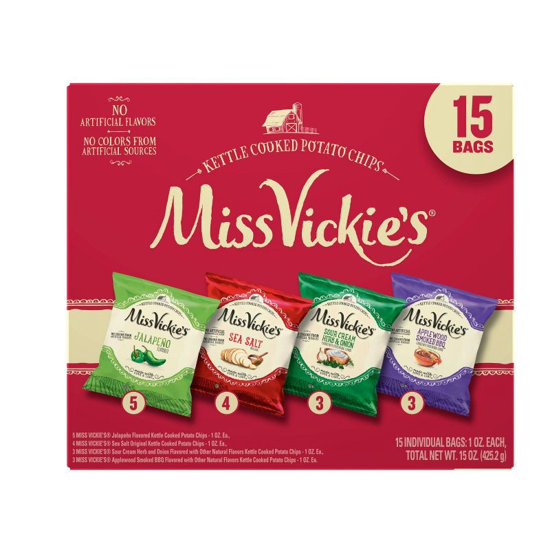 slide 2 of 8, Frito-Lay Miss Vickies Mix Variety Pack - 15oz, 15 oz