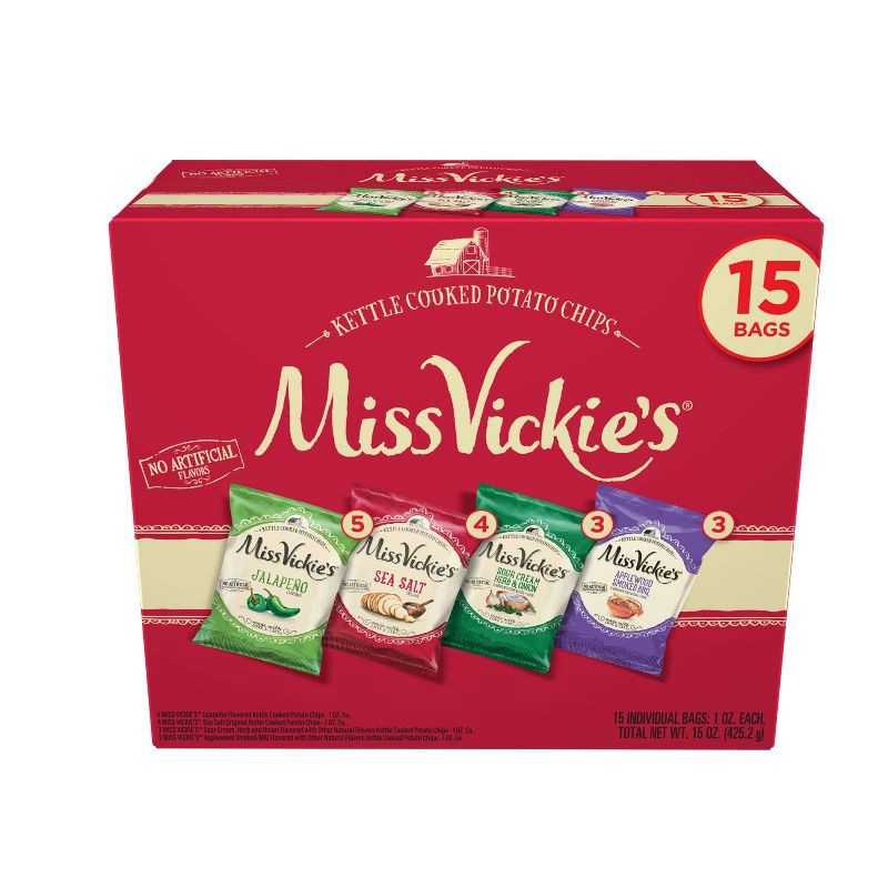 slide 1 of 6, Frito-Lay Miss Vickies Mix Variety Pack - 15oz, 15 oz