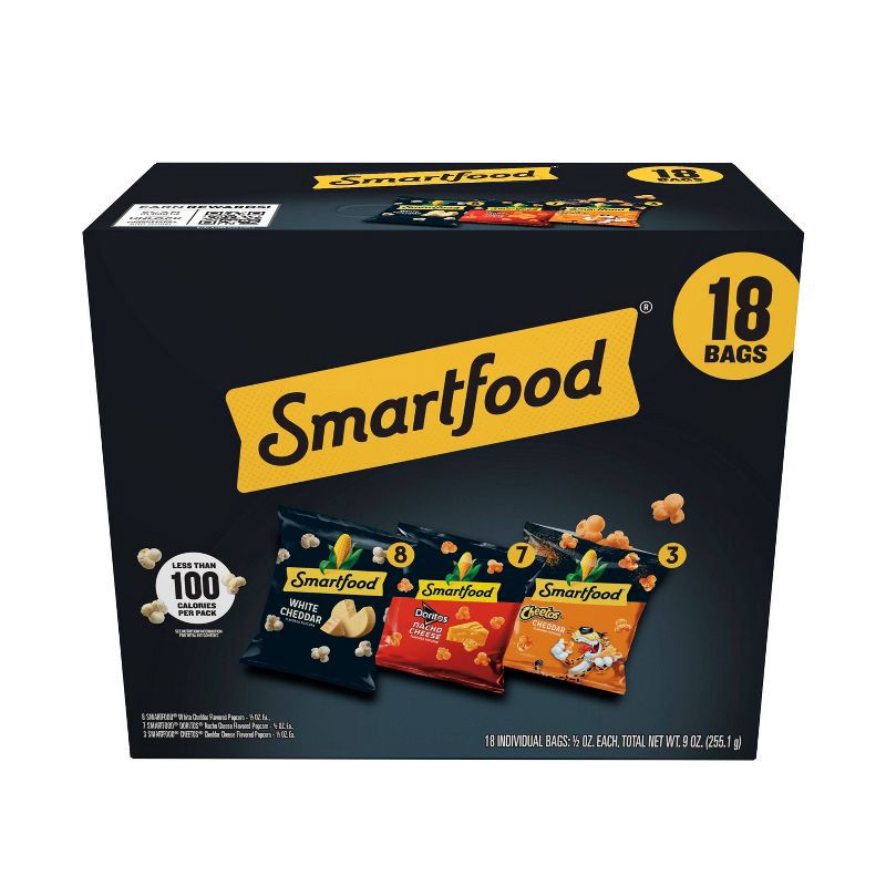 slide 1 of 8, Frito-Lay Smartfood Mix Variety Pack - 9oz/18ct, 18 ct; 9 oz
