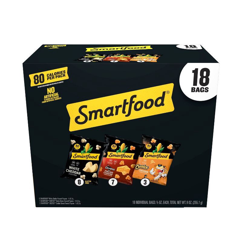 slide 1 of 10, Frito-Lay Smartfood Mix Variety Pack - 9oz/18ct, 18 ct; 9 oz