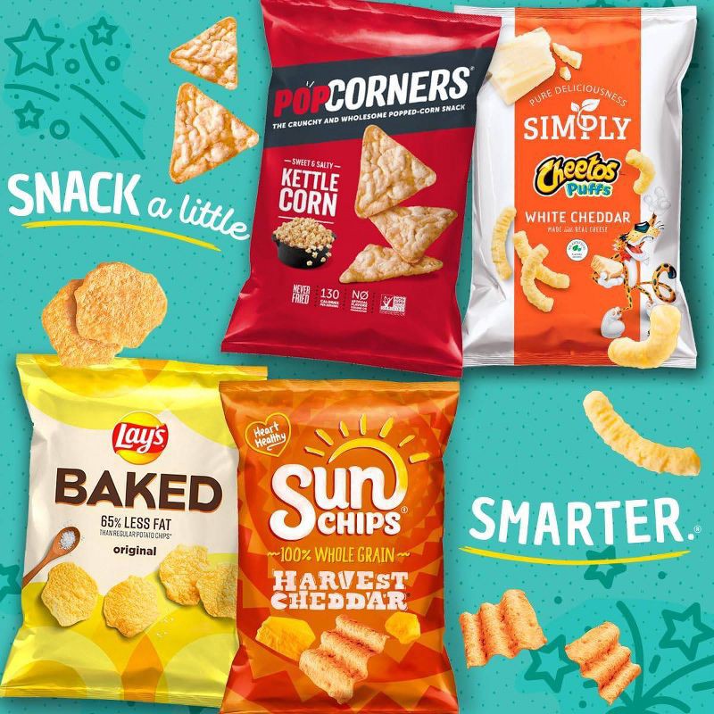 slide 4 of 9, Frito-Lay Sunchips Mix Variety Pack - 18oz, 18 oz