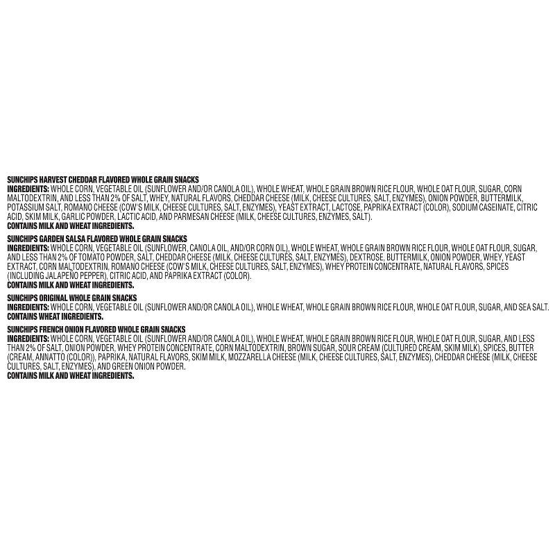 slide 9 of 10, Frito-Lay Sunchips Mix Variety Pack - 18oz, 18 oz