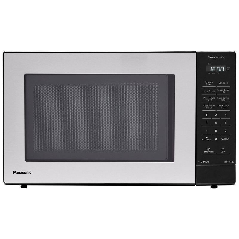 slide 1 of 5, Panasonic 1.2 cu ft Inverter Microwave, 1 ct