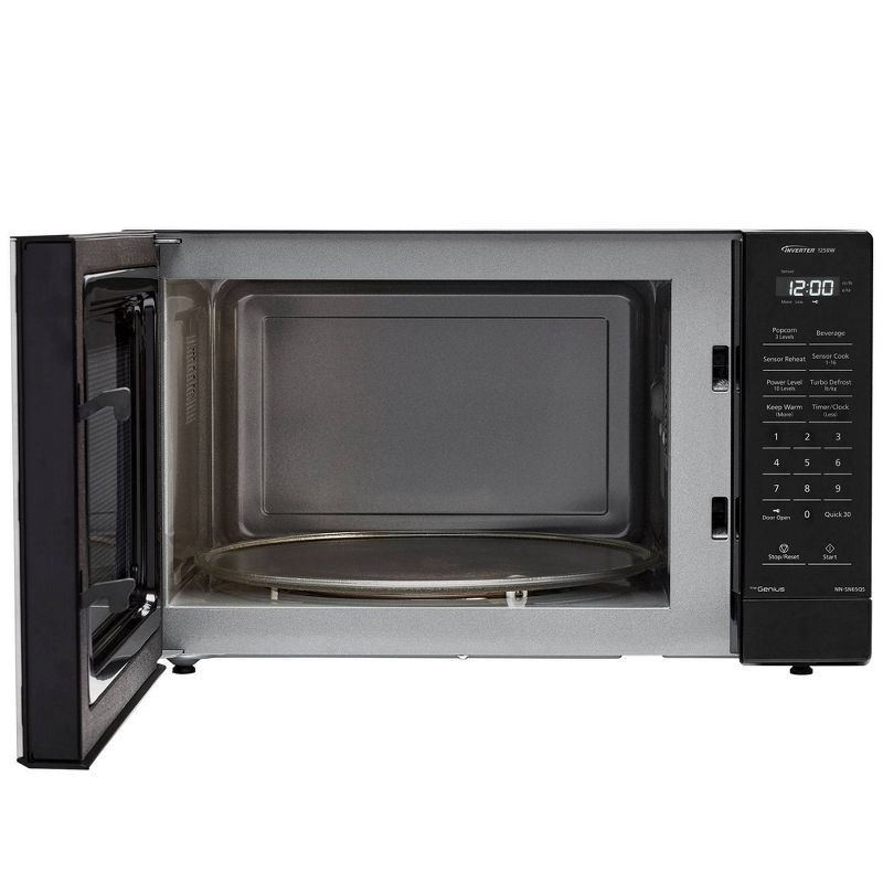 slide 4 of 5, Panasonic 1.2 cu ft Inverter Microwave, 1 ct