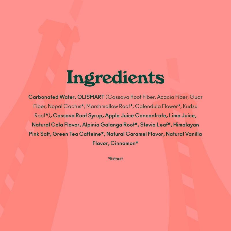 slide 7 of 8, OLIPOP Vintage Cola Soda - 4pk/12 fl oz, 4 ct; 12 fl oz