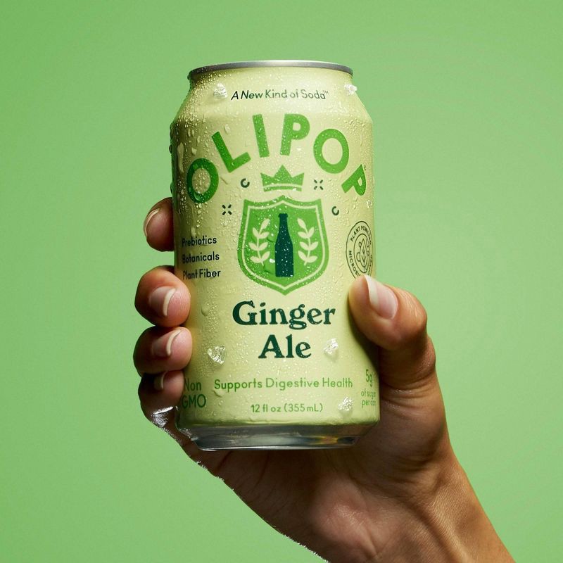 slide 8 of 8, OLIPOP Ginger Ale Soda - 4pk/12 fl oz, 4 ct; 12 fl oz