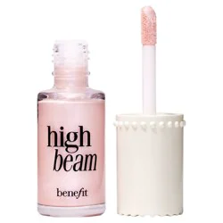 Benefit Cosmetics High Beam Satin Pink Liquid Highlighter - 0.2 fl oz - Ulta Beauty: Brightening, Full Coverage, Light Tones, Cheek Application