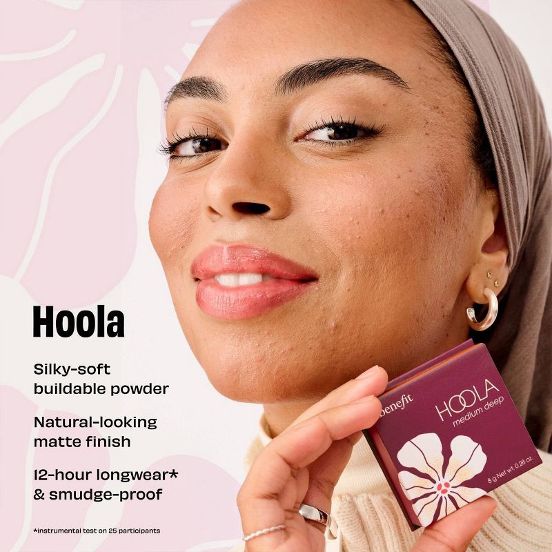 slide 7 of 9, Benefit Cosmetics Hoola Powder Bronzer - Medium - 0.08oz - Ulta Beauty, 0.08 oz