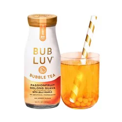 BUBLUV Bubble Tea Passionfruit Oolong with Jelly Pearls - 9.5 fl oz