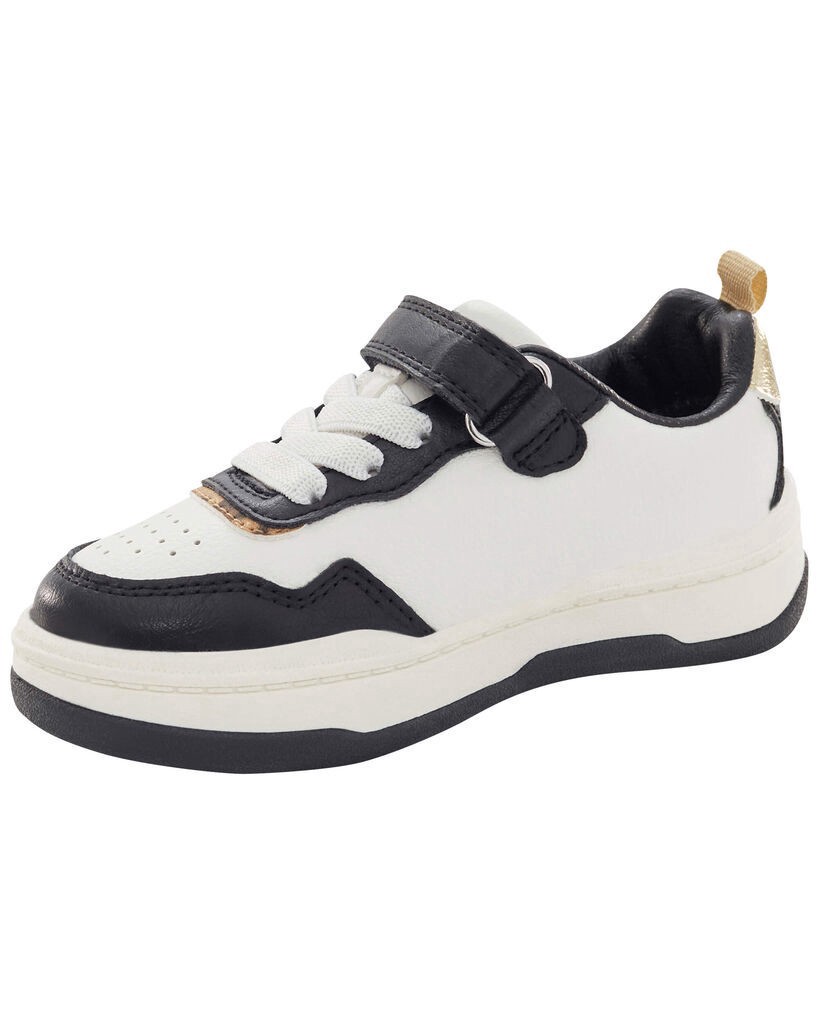 slide 5 of 6, Oshkosh Toddler Cheetah Slip-On Fashion Sneakers White 10, 1 ct