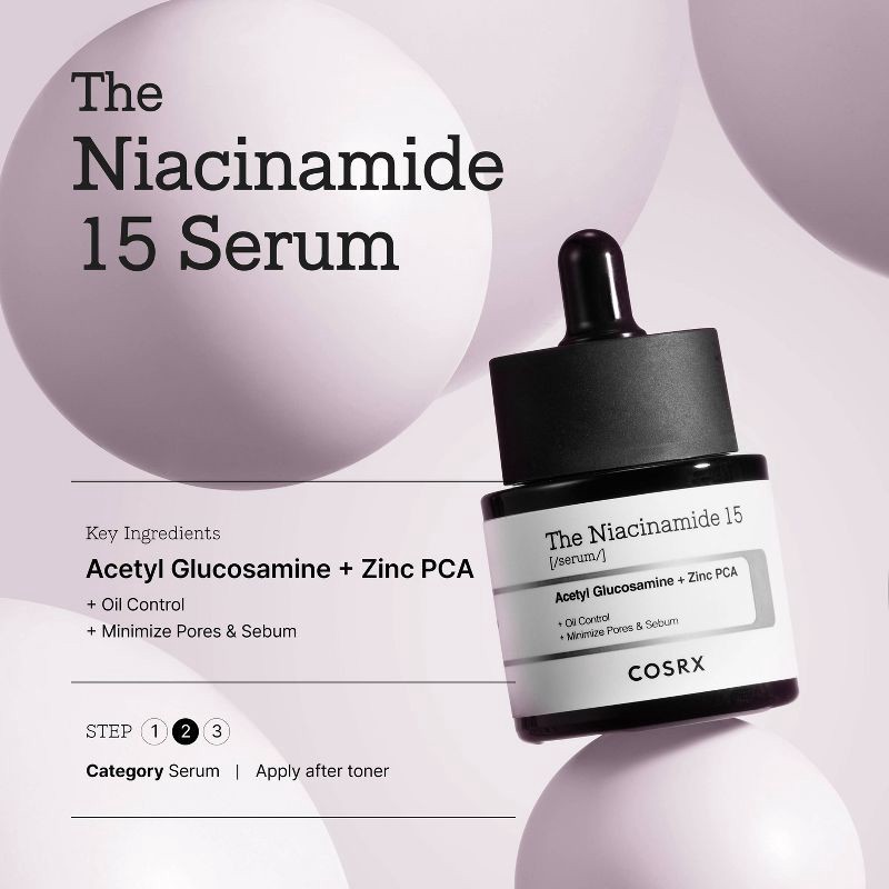 slide 4 of 5, COSRX The Niacinamide 15 Face Serum - 20ml - Ulta Beauty, 20 ml