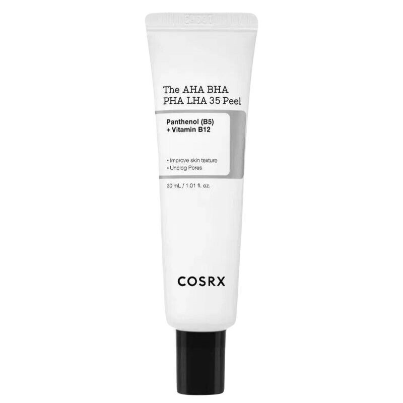 slide 1 of 4, COSRX The AHA BHA PHA LHA 35 Peel with Vitamins B5 & B12 - 30ml - Ulta Beauty, 12 x 30 ml