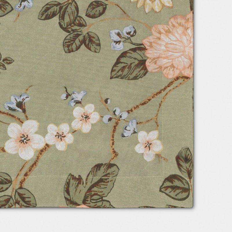 slide 4 of 4, 2pk Botanical Floral Placemat - Threshold™, 2 ct