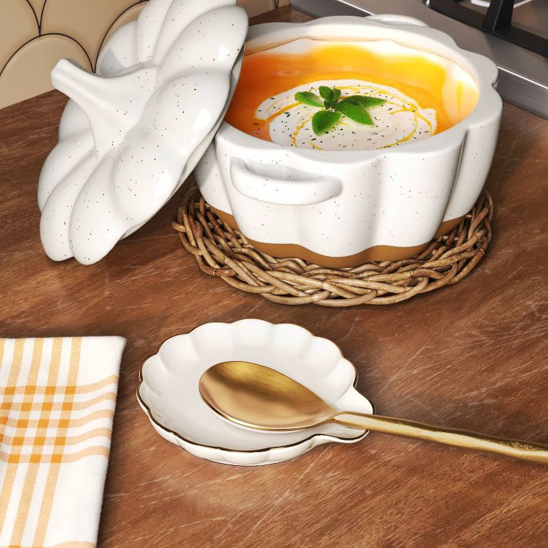 slide 2 of 3, Scallop Spoon Rest - Threshold™, 1 ct