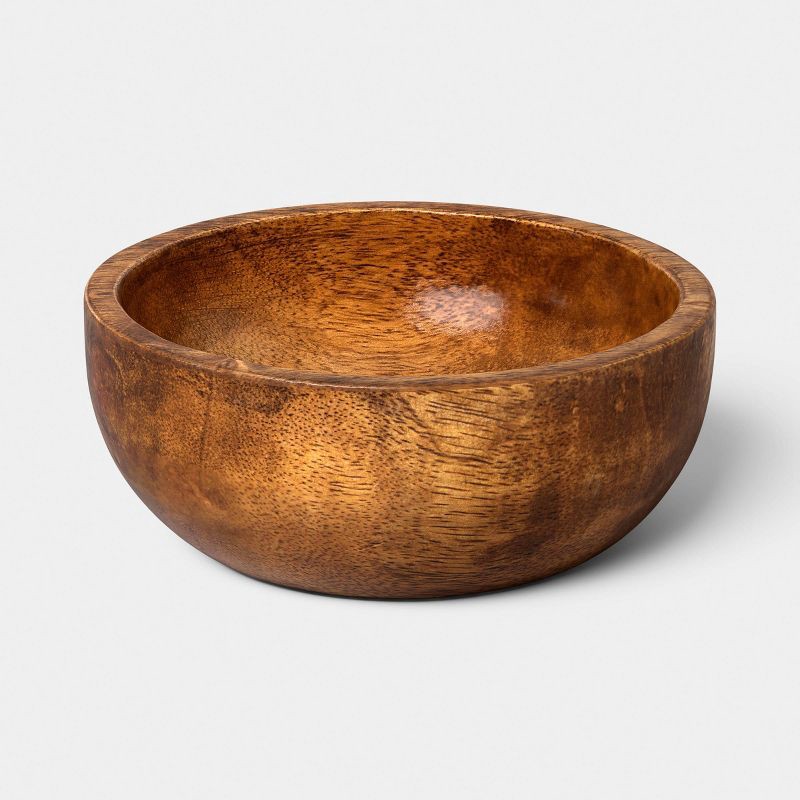 slide 4 of 6, Wooden Serving Mini Bowl Set with Tray - Threshold™, 1 ct