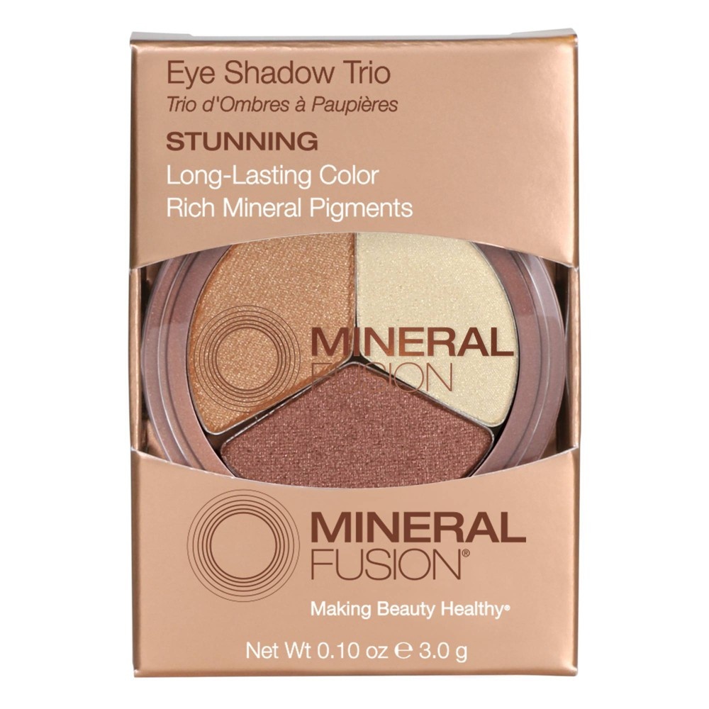 slide 2 of 8, Mineral Fusion Eye Shadow Trio - Stunning, 0.1 oz