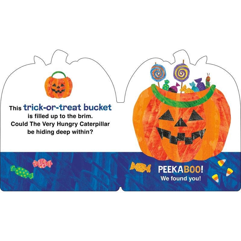 slide 2 of 3, Penguin Publishing The Very Hungry Caterpillar's Peekaboo Halloween - by Eric Carle (Board Book), 1 ct