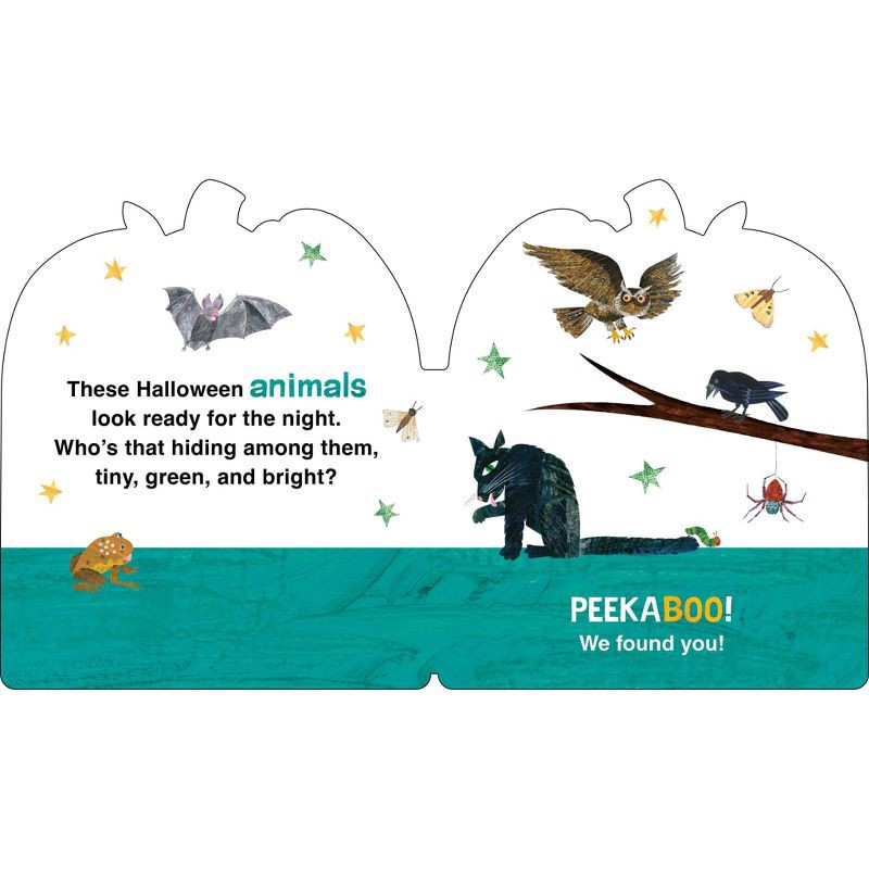 slide 3 of 3, Penguin Publishing The Very Hungry Caterpillar's Peekaboo Halloween - by Eric Carle (Board Book), 1 ct