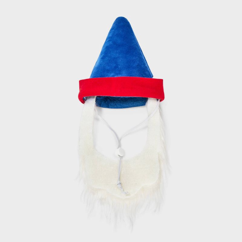 slide 2 of 5, Gnome Cat Headpiece Costume - Boots & Barkley™ Blue One Size Fits Most, 1 ct