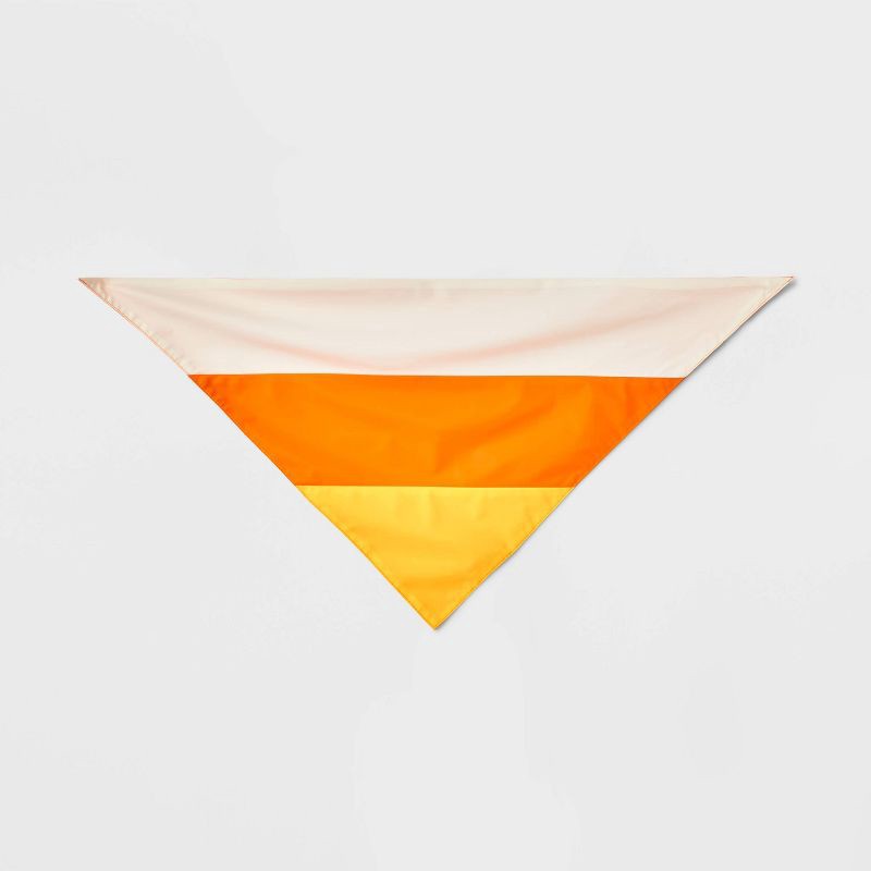 slide 3 of 4, Reflective Candy Corn Costume Dog Bandana - Boots & Barkley™ One Size Fits Most, 1 ct