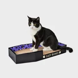 Lazy Bones Coffin Cat Scratcher Pad - 20" - Boots & Barkley™