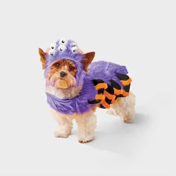 Spider Costume Dog and Cat Full Body Costumes - Boots & Barkley™ Purple S