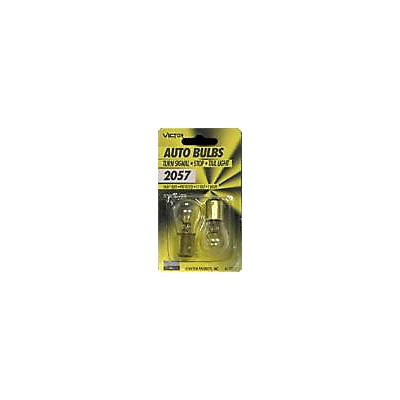 slide 1 of 1, Victor Turn Signal/Stop/ Tail Gate Auto Bulbs V-2057, 2 ct