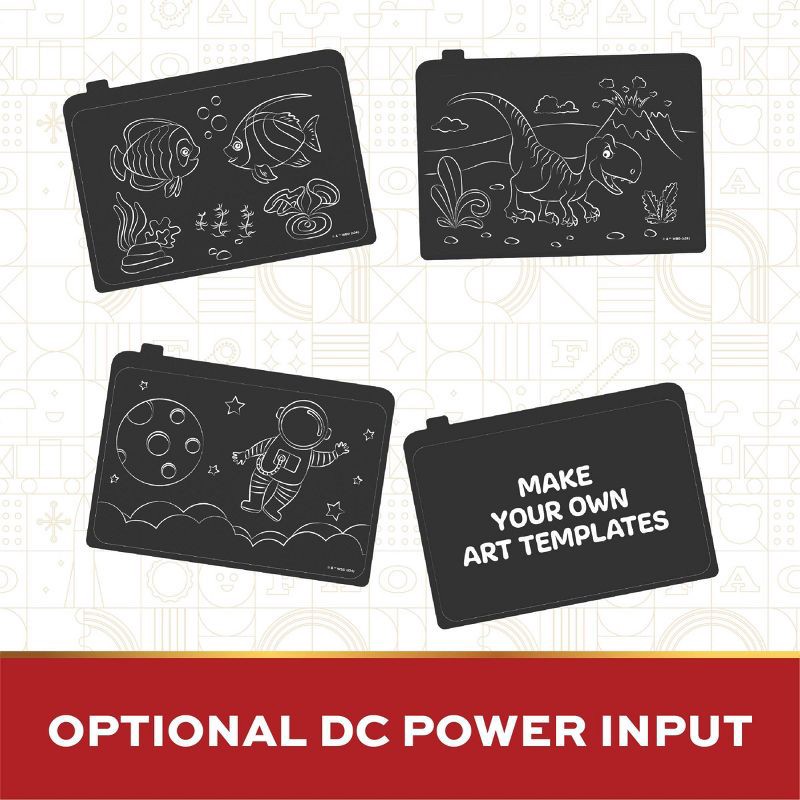 slide 7 of 10, FAO Schwarz Ultimate Neon Light Board 11pc Set, 11 ct