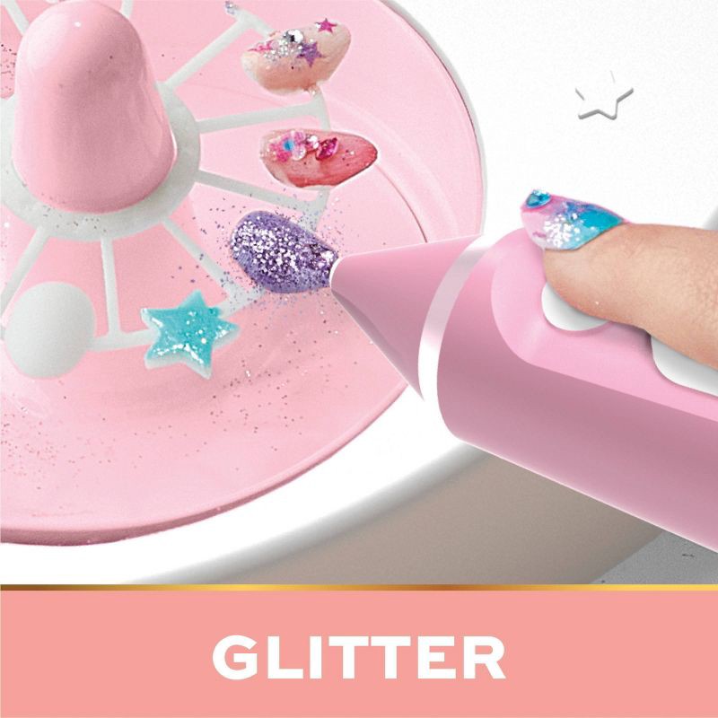 slide 4 of 8, FAO Schwarz Glitz & Glam Nail Studio Custom Press-On Nail Kit, 1 ct