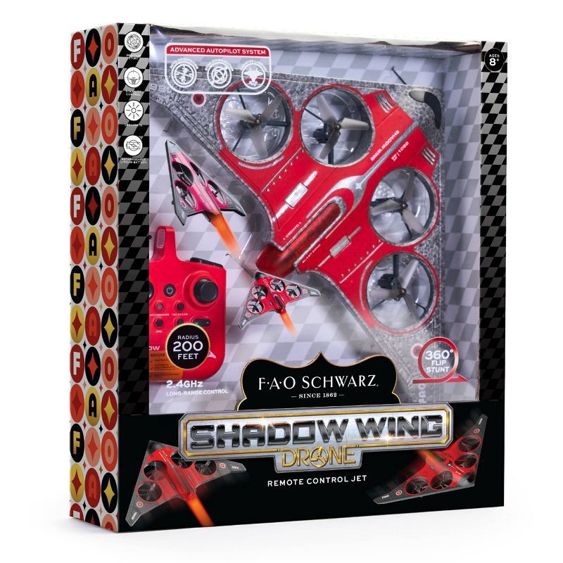 slide 5 of 6, FAO Schwarz Drone without Camera B-2, 1 ct