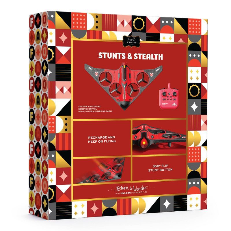 slide 6 of 6, FAO Schwarz Drone without Camera B-2, 1 ct