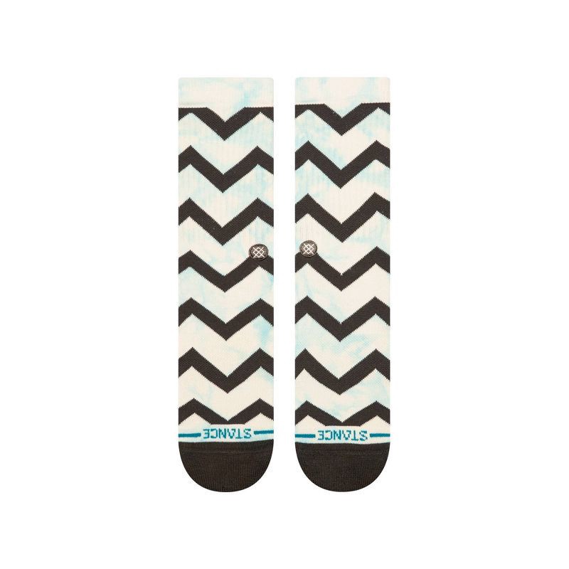 slide 2 of 5, STANCE Men's Chev Dye Canvas Crew Socks - 6-12, 1 ct