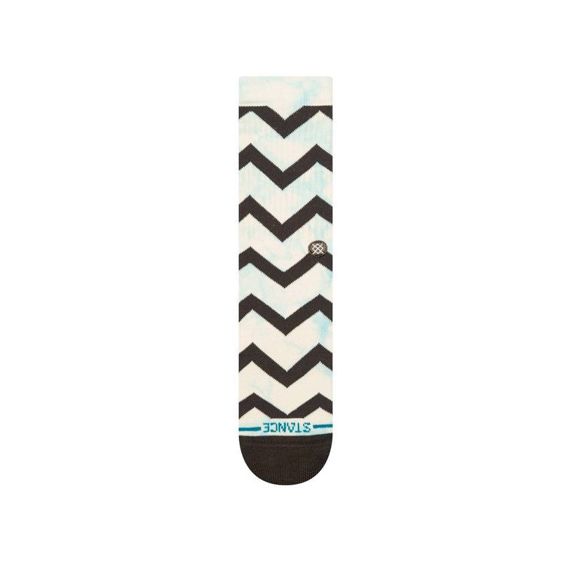 slide 3 of 5, STANCE Men's Chev Dye Canvas Crew Socks - 6-12, 1 ct