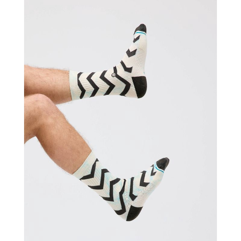 slide 4 of 5, STANCE Men's Chev Dye Canvas Crew Socks - 6-12, 1 ct