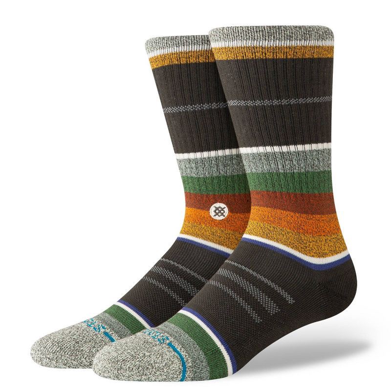 slide 1 of 5, STANCE Men's Sol Serape Crew Socks - 6-12, 1 ct