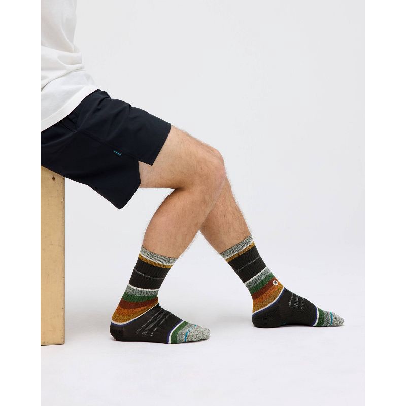 slide 5 of 5, STANCE Men's Sol Serape Crew Socks - 6-12, 1 ct