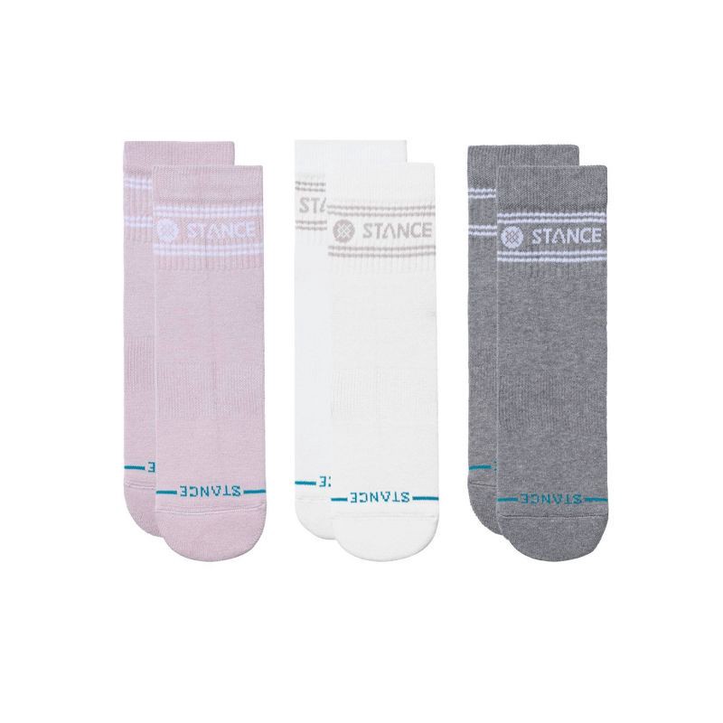 slide 2 of 7, STANCE Men's Vital Quarter Crew 3Pk Socks - 6-12, 3 ct