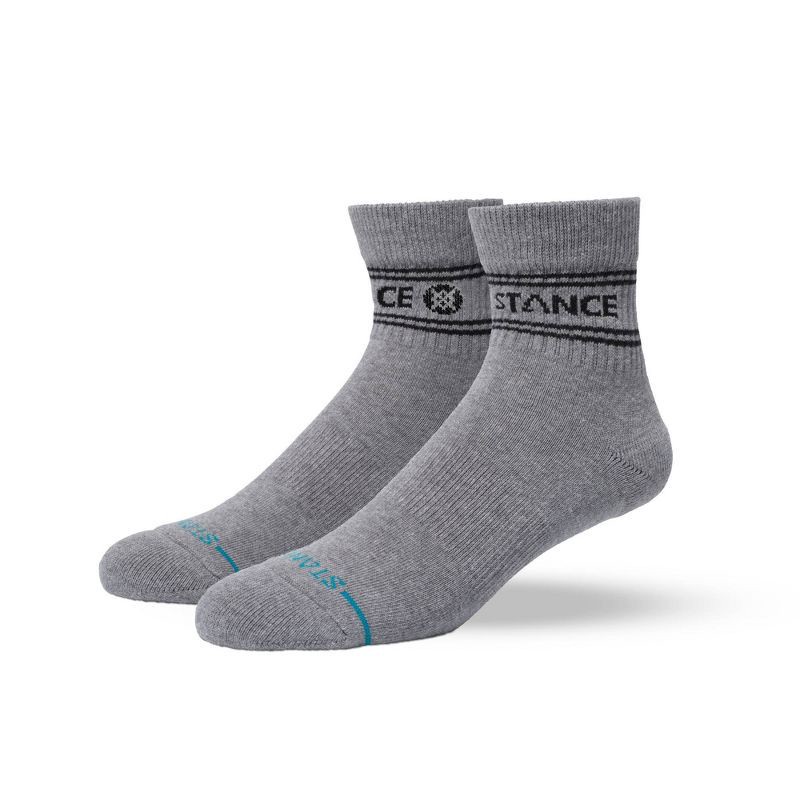 slide 5 of 11, STANCE Men's Vital Quarter Crew 3 Pk Socks - 6-12, 3 ct