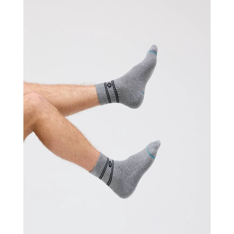 slide 6 of 11, STANCE Men's Vital Quarter Crew 3 Pk Socks - 6-12, 3 ct