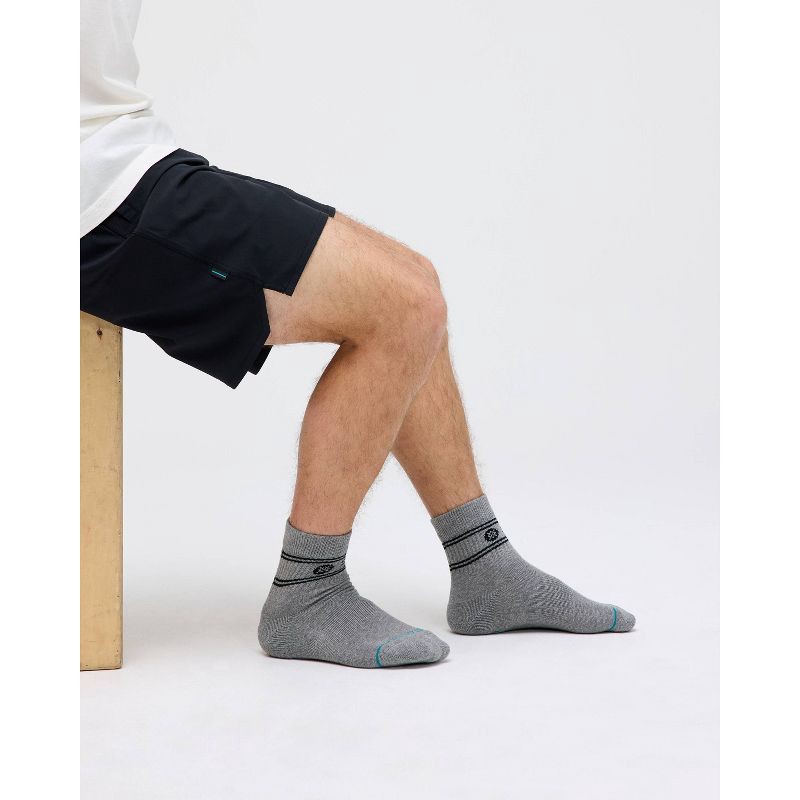 slide 9 of 11, STANCE Men's Vital Quarter Crew 3 Pk Socks - 6-12, 3 ct