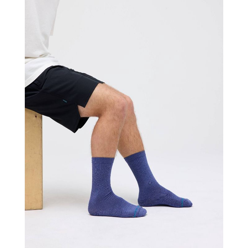 slide 7 of 8, STANCE Men's Simpler Times 2 Pk Crew Socks - 6-12, 2 ct