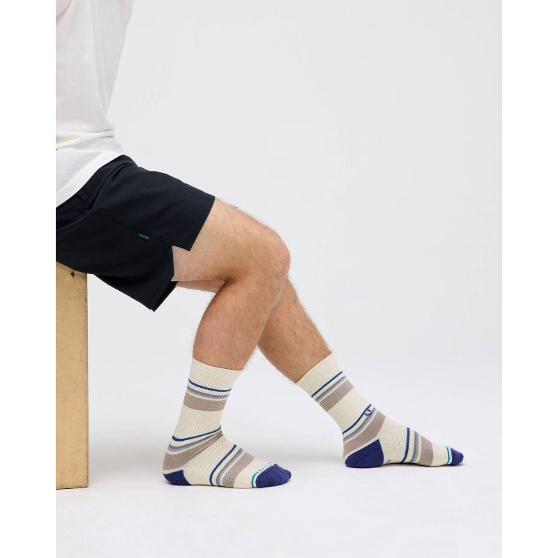 slide 8 of 8, STANCE Men's Simpler Times 2 Pk Crew Socks - 6-12, 2 ct