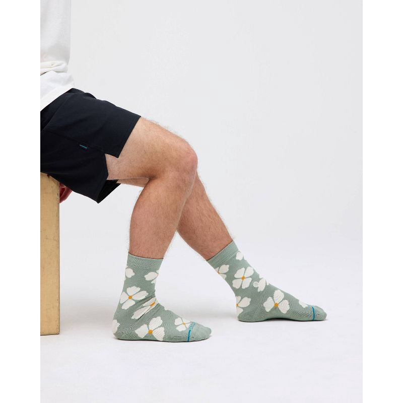 slide 5 of 8, STANCE Men's Tiled 2 Pk Crew Socks - 6-12, 2 ct